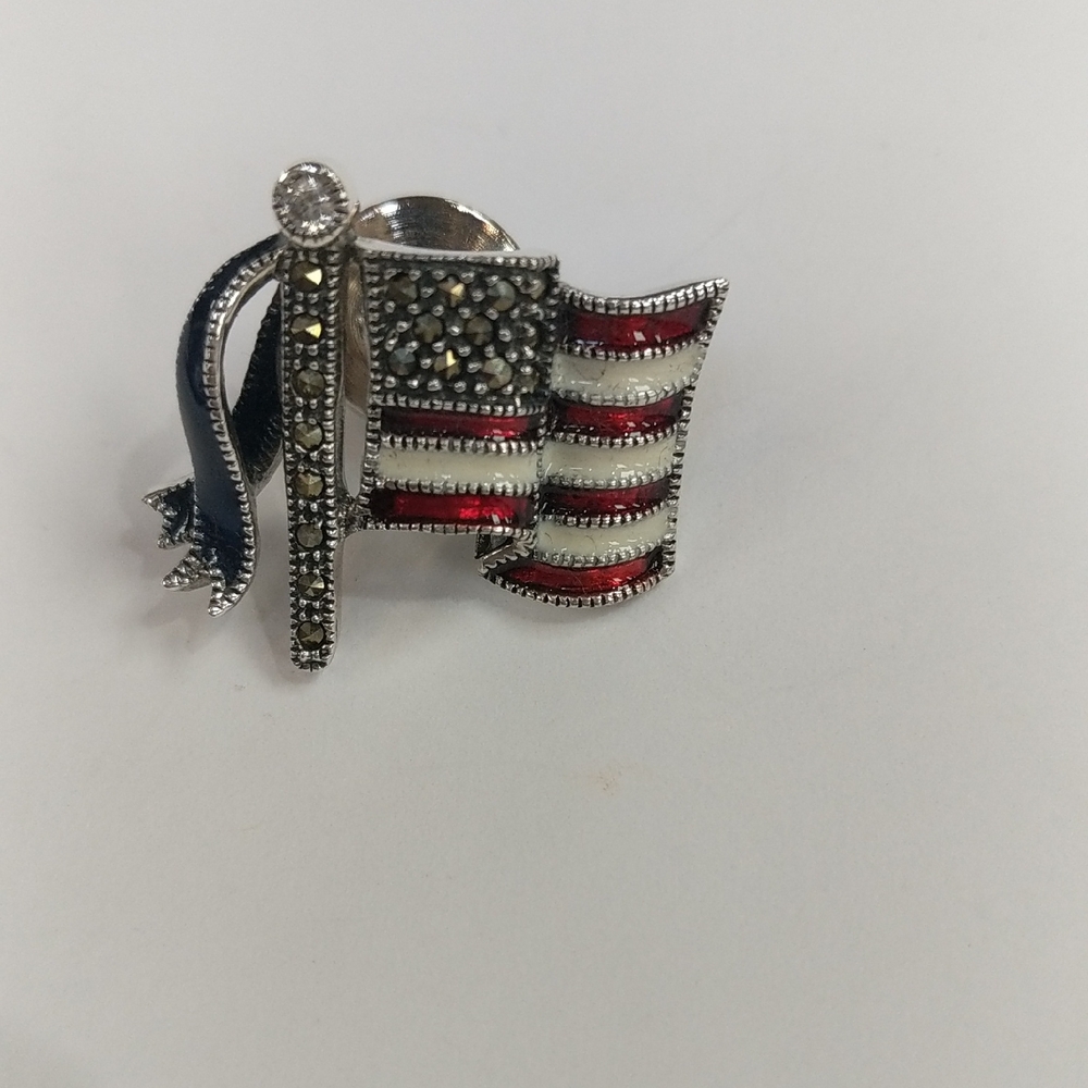 Judith Jack Sterling Silver Pin